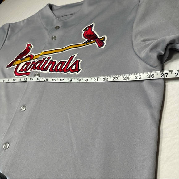 ST LOUIS CARDINALS Jersey Mens Size  XL DOUBLE BIRD JERSEY EUC Saint Cards READ - Picture 4 of 7